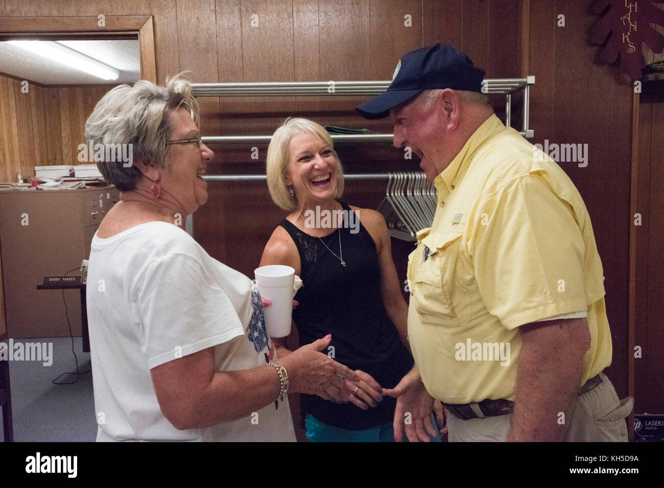 U.S. Secretary of Agriculture Sonny Perdue surveying agricultural damage from Hurricane Harvey