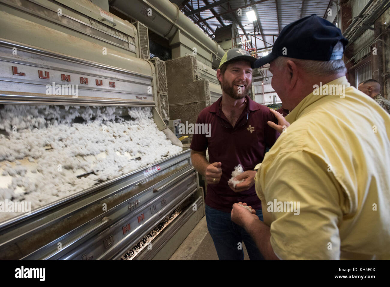 U.S. Secretary of Agriculture Sonny Perdue surveying agricultural damage from Hurricane Harvey