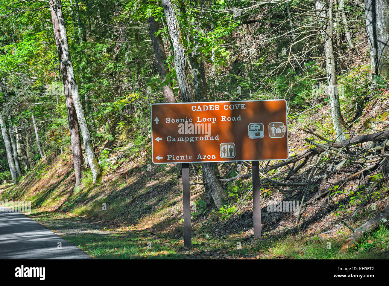 Great Smoky Mountains National Park. Stock Photo