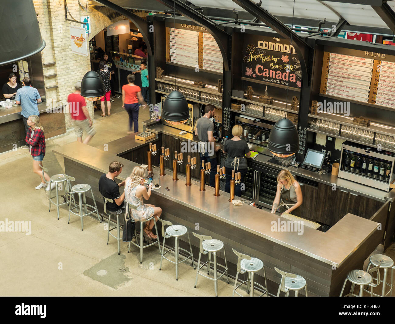 Inside the Forks Market, The Forks National Historic Site, Winnipeg