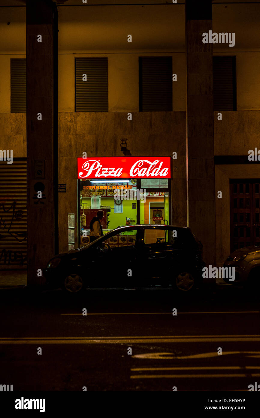 Bologna city life, Italy. Stock Photo