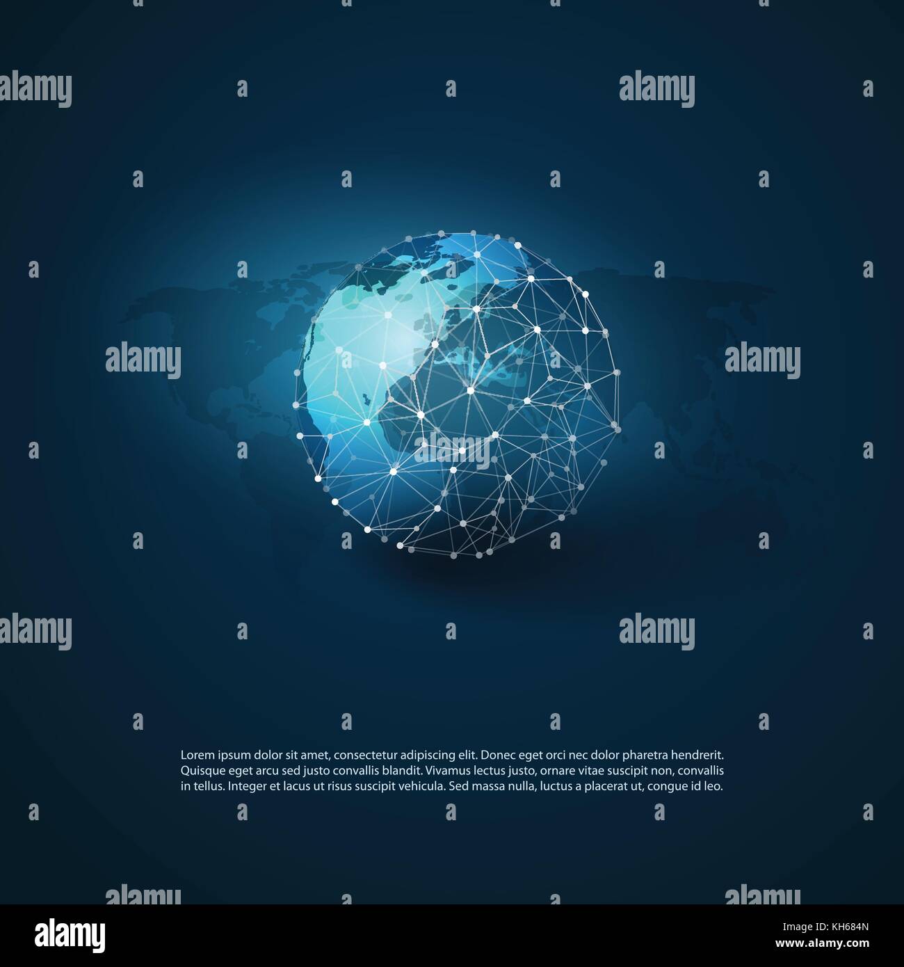 Cloud Computing and Networks with Globe - Abstract Global Digital ...