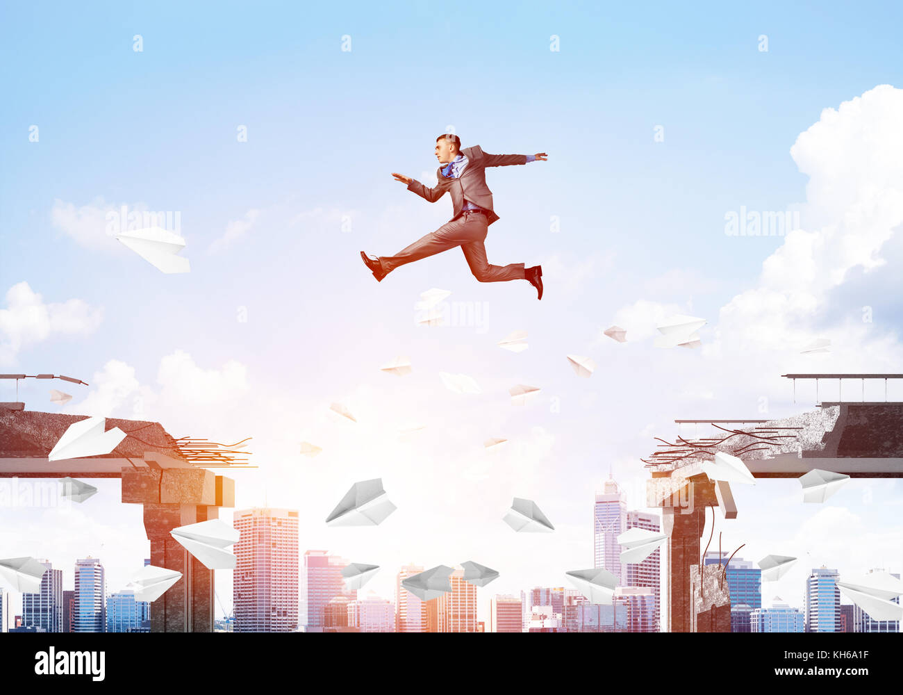 Problem and difficulties overcoming concept Stock Photo - Alamy