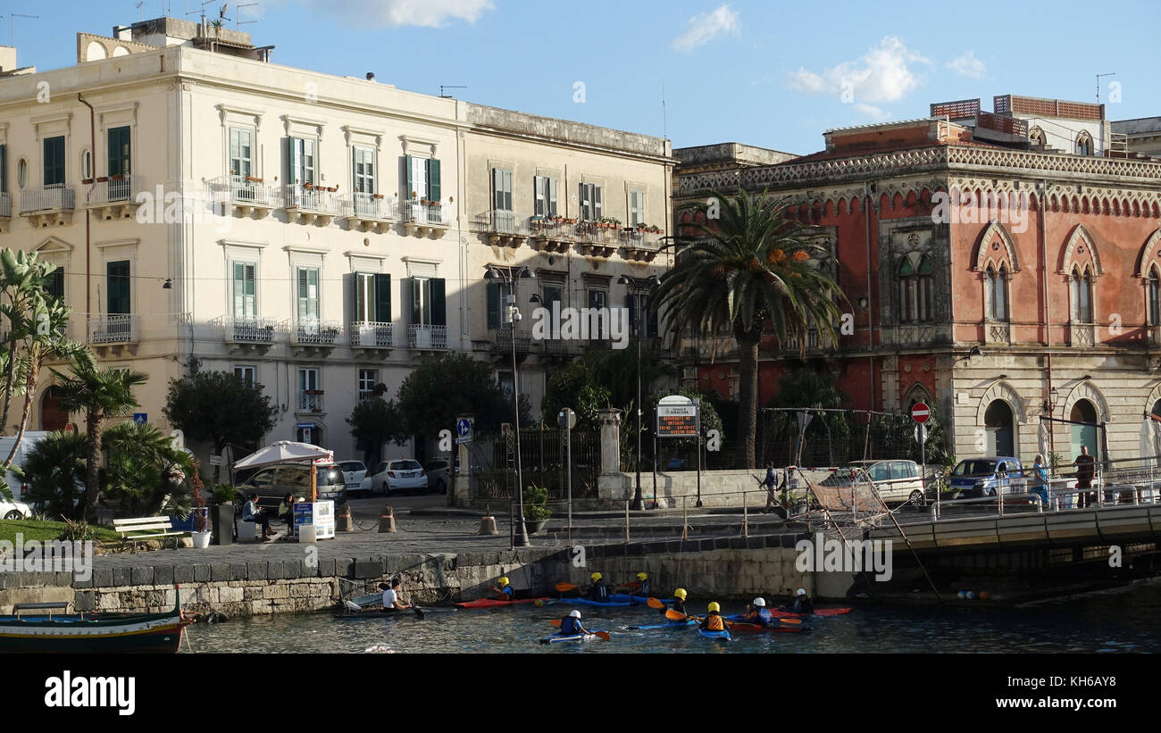 Syracuse, Sicily, Italy Stock Photo - Alamy