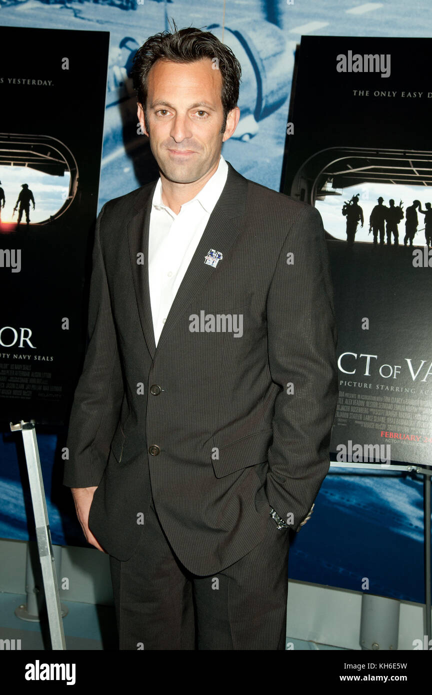 Director Scott Waugh at the New York Premiere of Act of Valor at The Intrepid in New York City. February 9, 2012. © Kristen Driscoll/Mediapunch Inc. Stock Photo