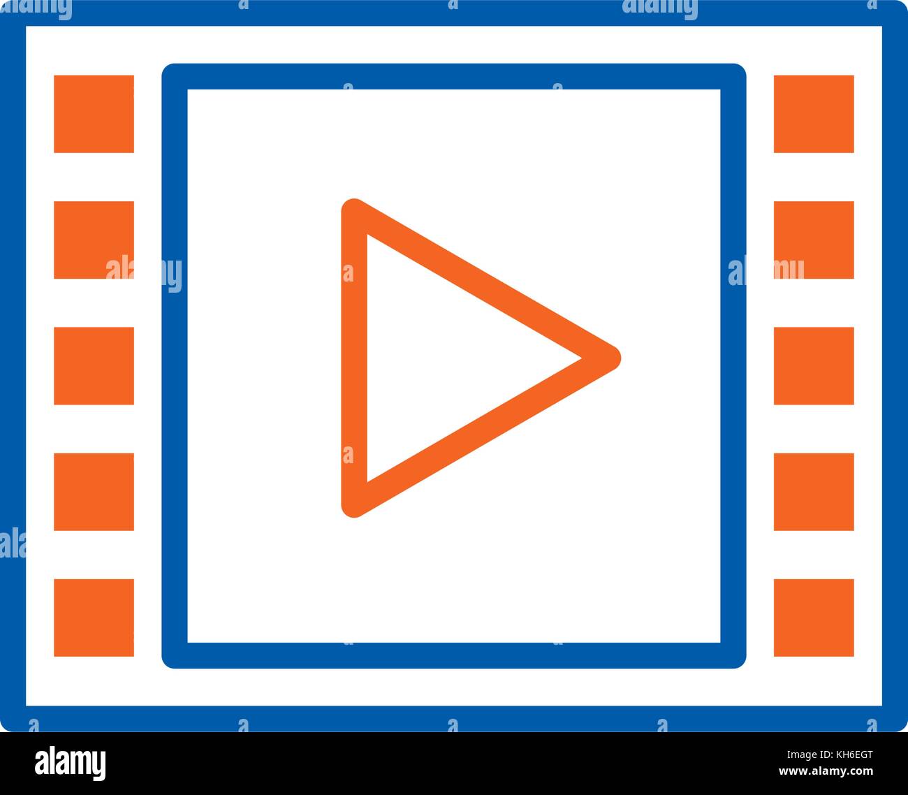 video player web digital social media Stock Vector Image & Art - Alamy