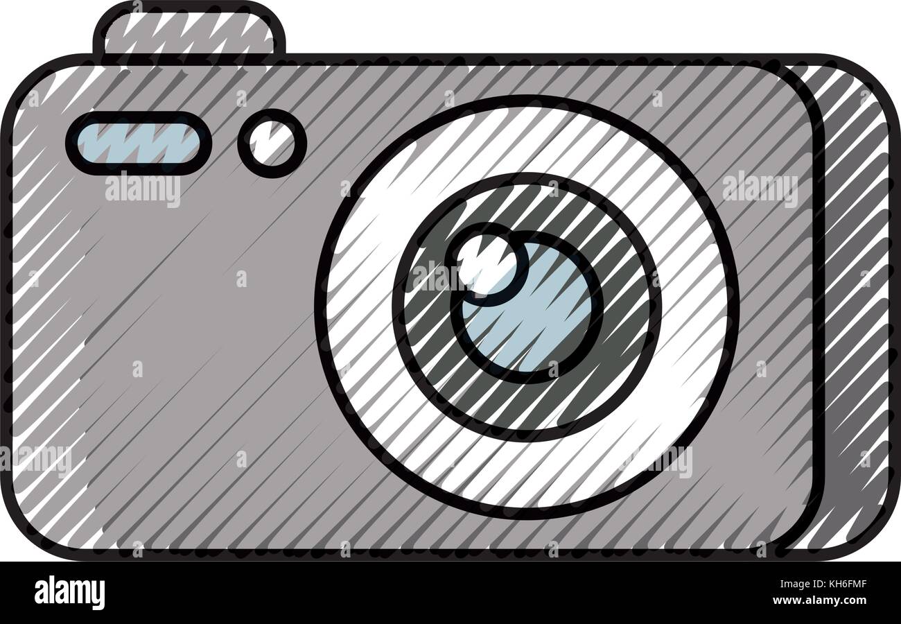 photography camera gadget studio equipment professional Stock Vector