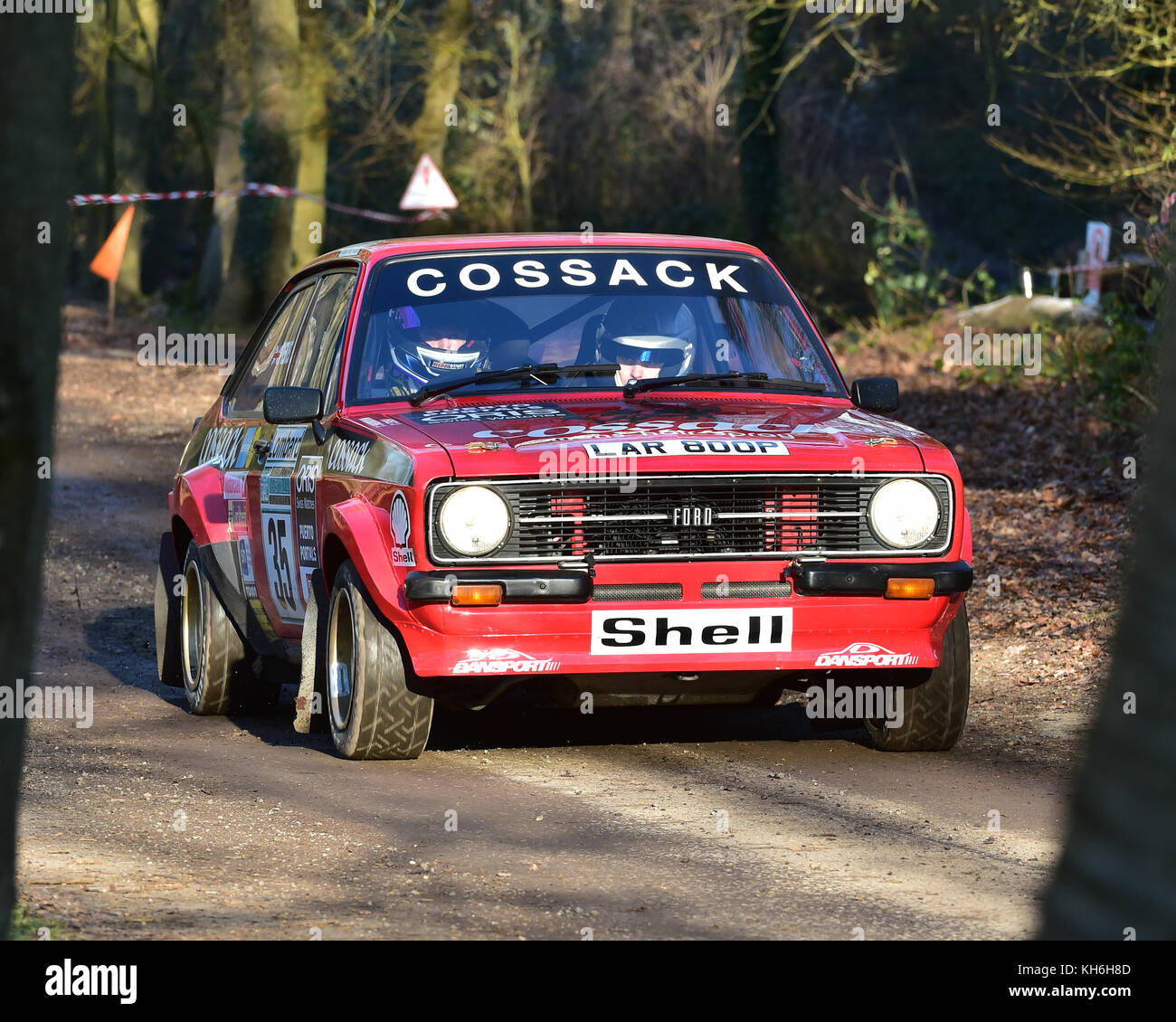 Seb Perez, Tom Woodburn, Ford Escort, MGJ Rally Stages, Chelmsford ...