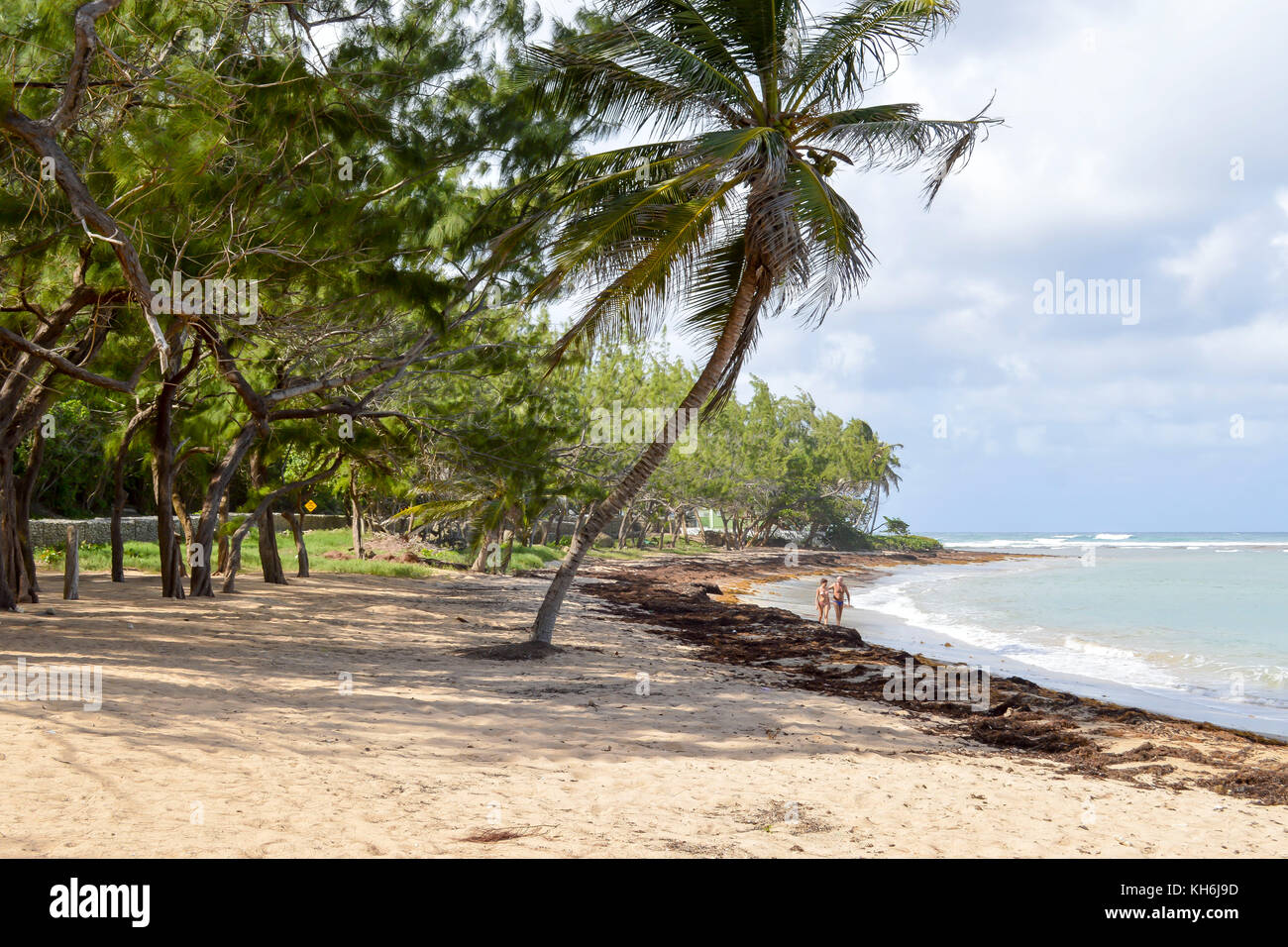 Bath Beach; Bath; St. John; Barbados Stock Photo - Alamy