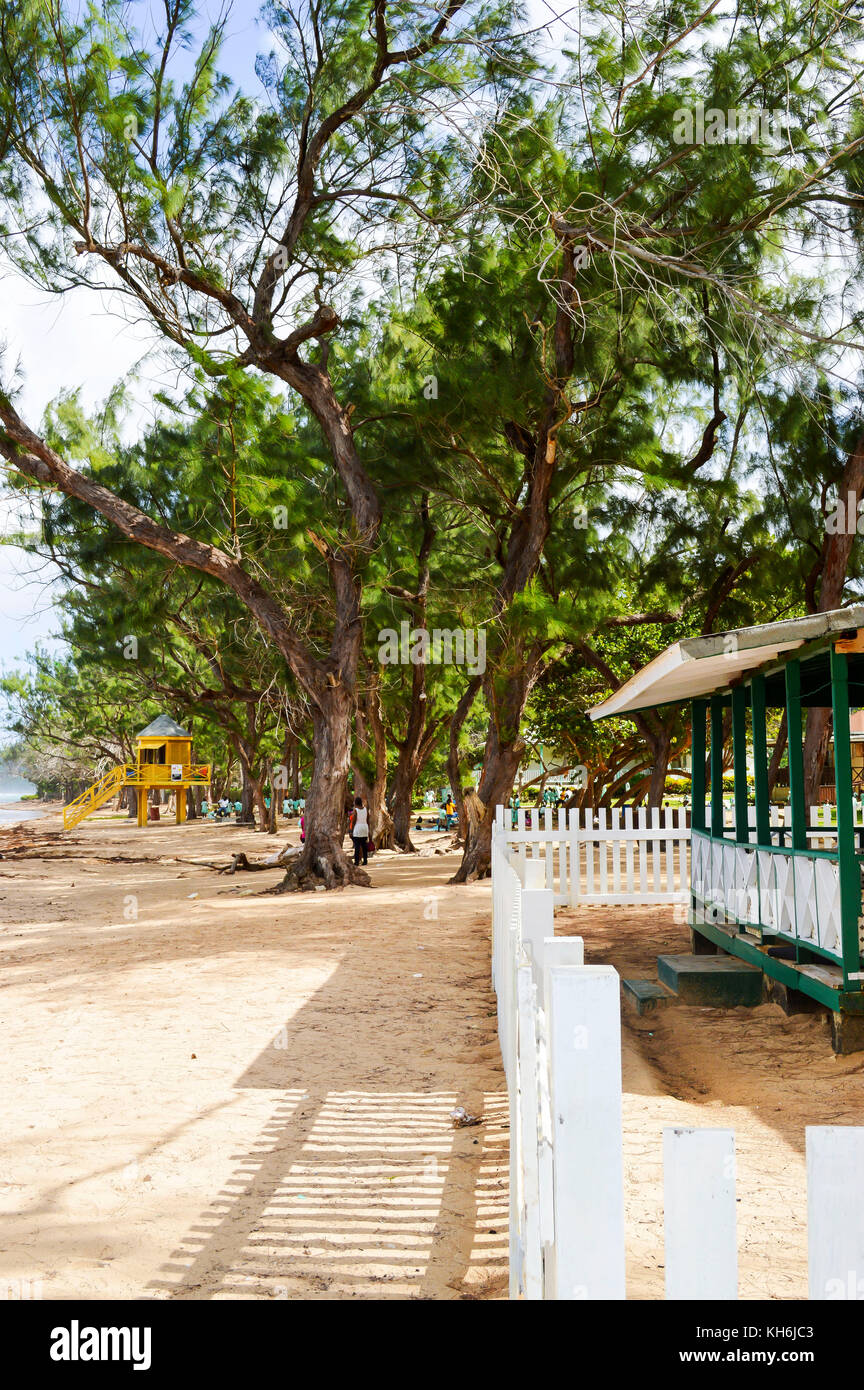 Bath Beach; Bath; St. John; Barbados Stock Photo Alamy