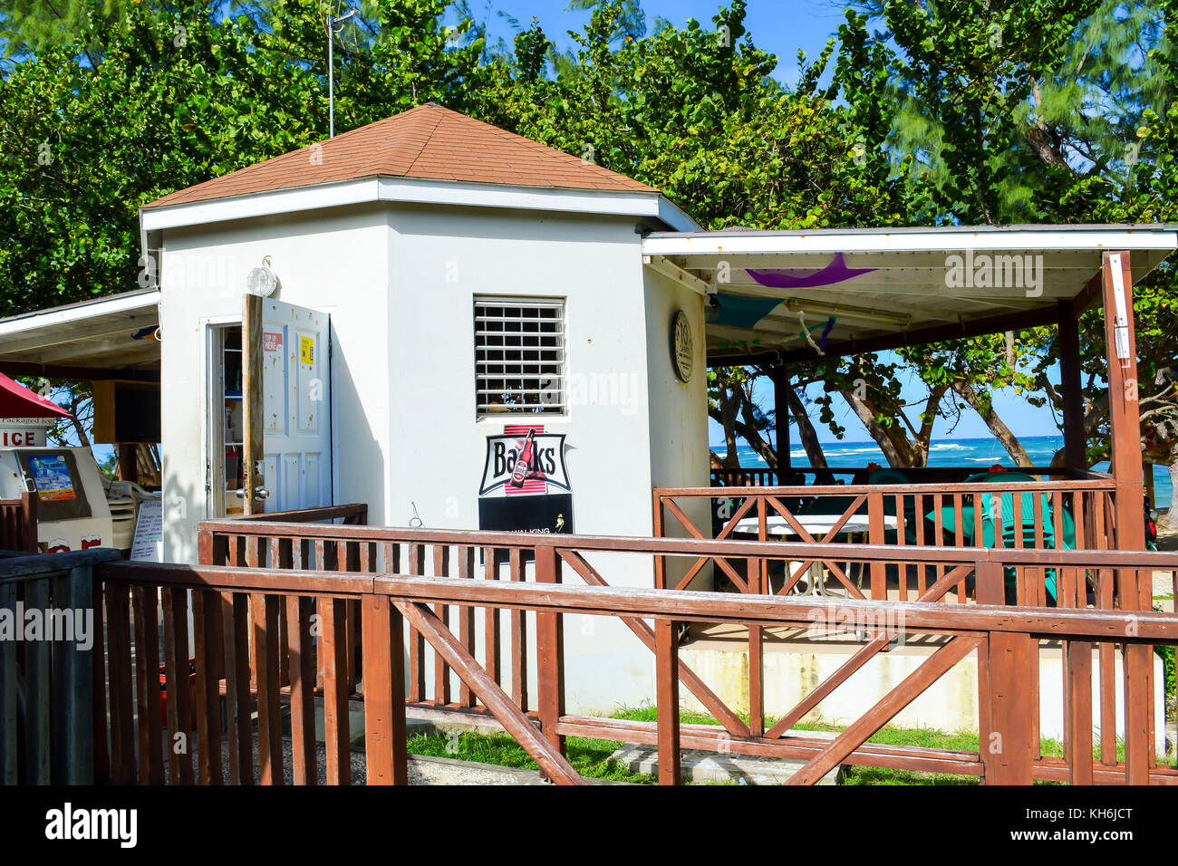 Bath Beach; Bath; St. John; Barbados Stock Photo Alamy
