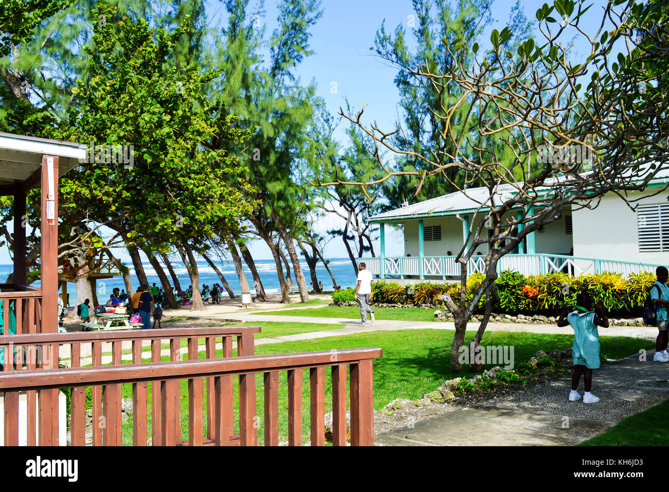 Bath Beach; Bath; St. John; Barbados Stock Photo Alamy