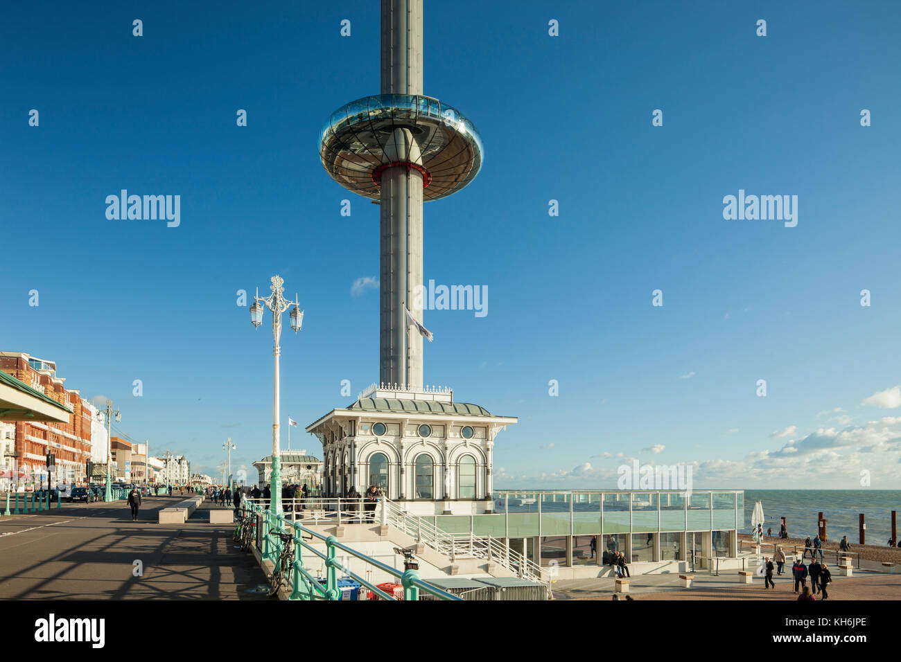 i360 tower on Brighton seafront, East Sussex, England Stock Photo - Alamy