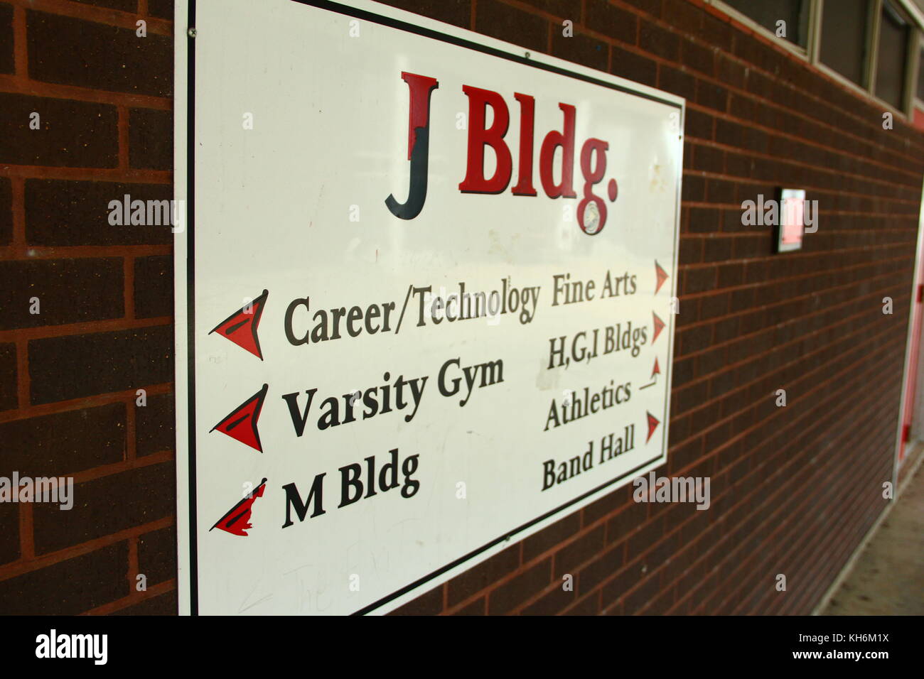 Robert E Lee High school Tyler, TX 2017 Stock Photo Alamy