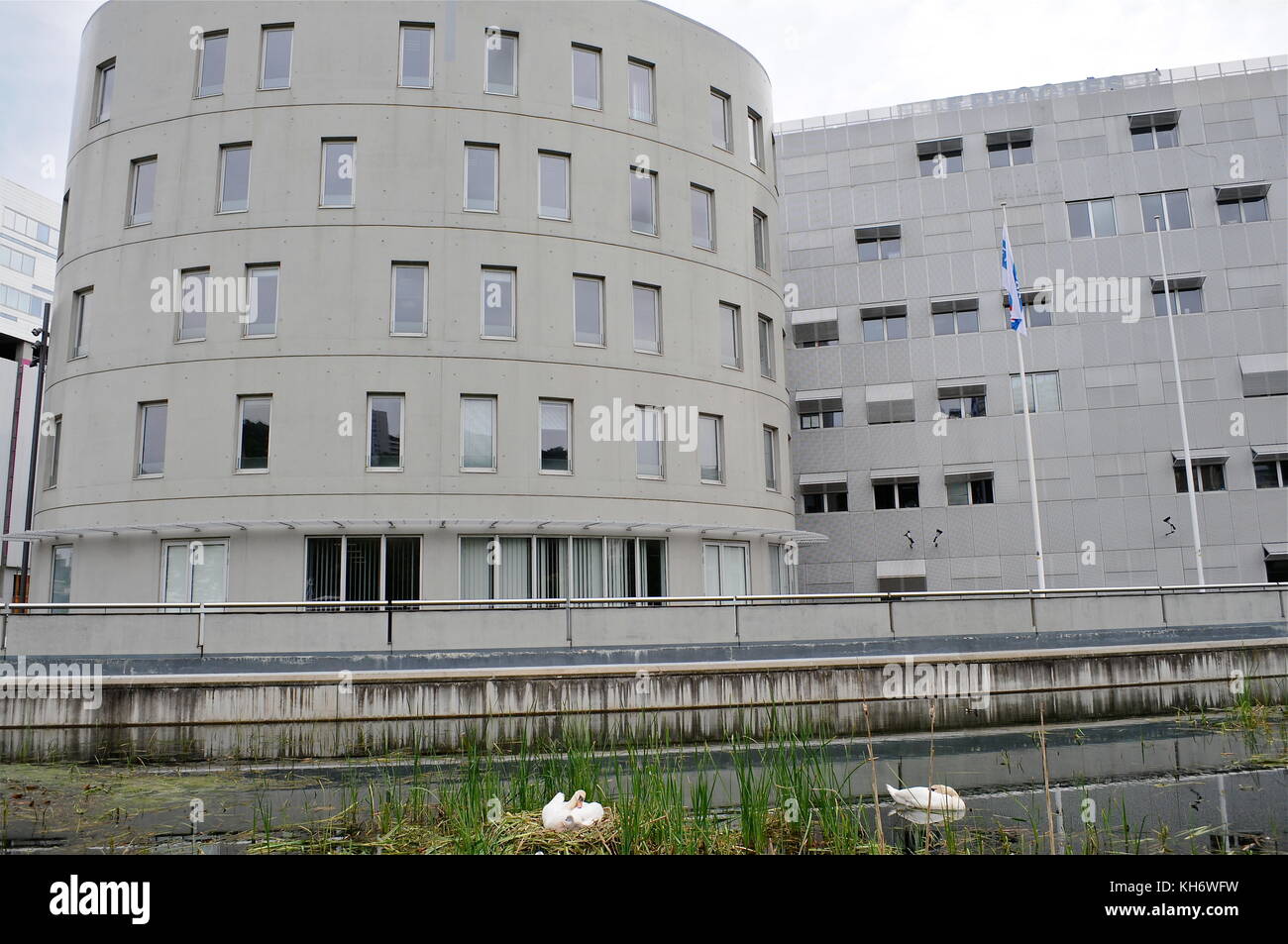 Le Progres Lyons daily newspaper's Headoffice, at Confluence district