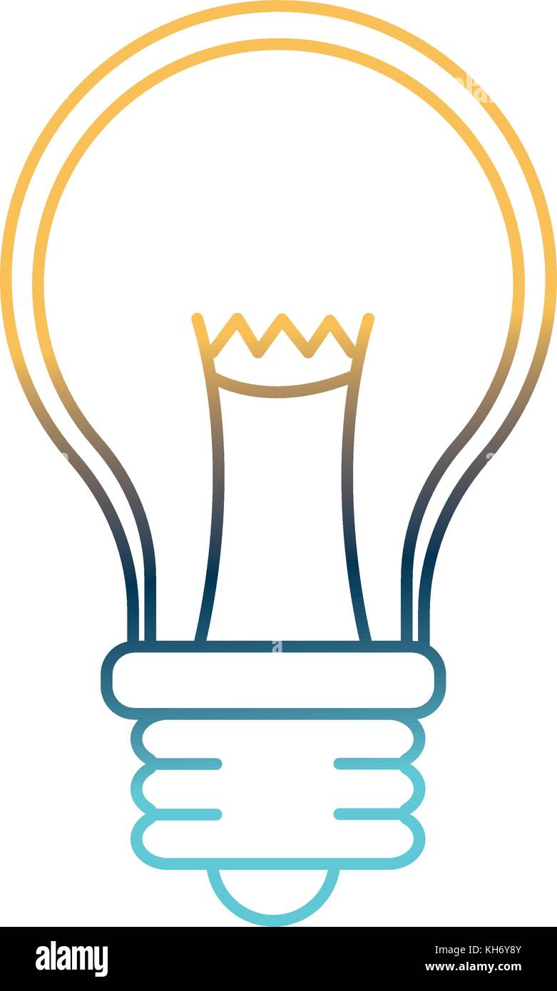 Isolated light bulb design Stock Vector Image & Art - Alamy