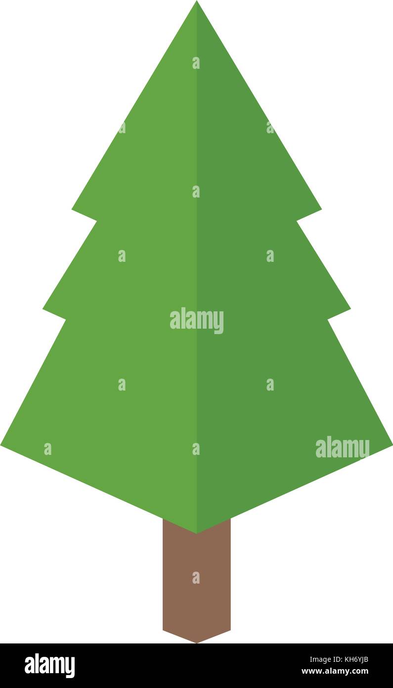 Isolated pine tree design Stock Vector Image & Art - Alamy
