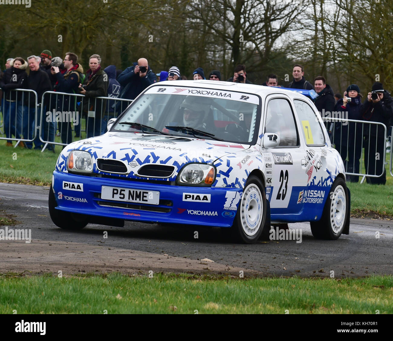 Nissan Micra/March K12 Racing Car Editorial Stock Photo - Image of