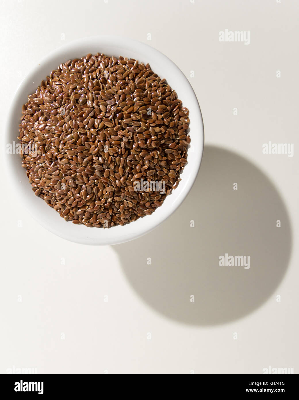 Linum usitatissimum is scientific name of Brown Flax seed. Also known