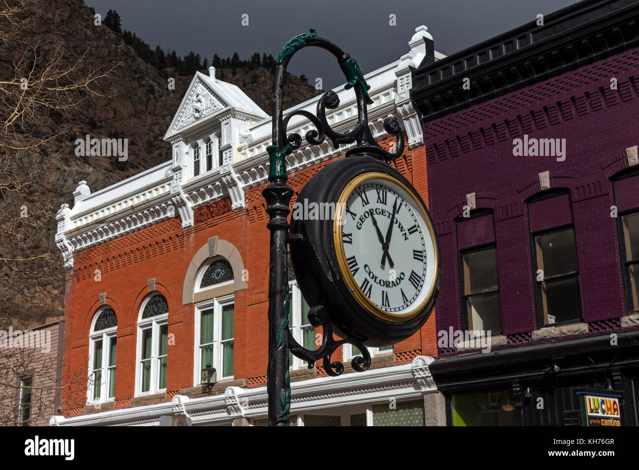 OCTOBER 28Old street clock the in