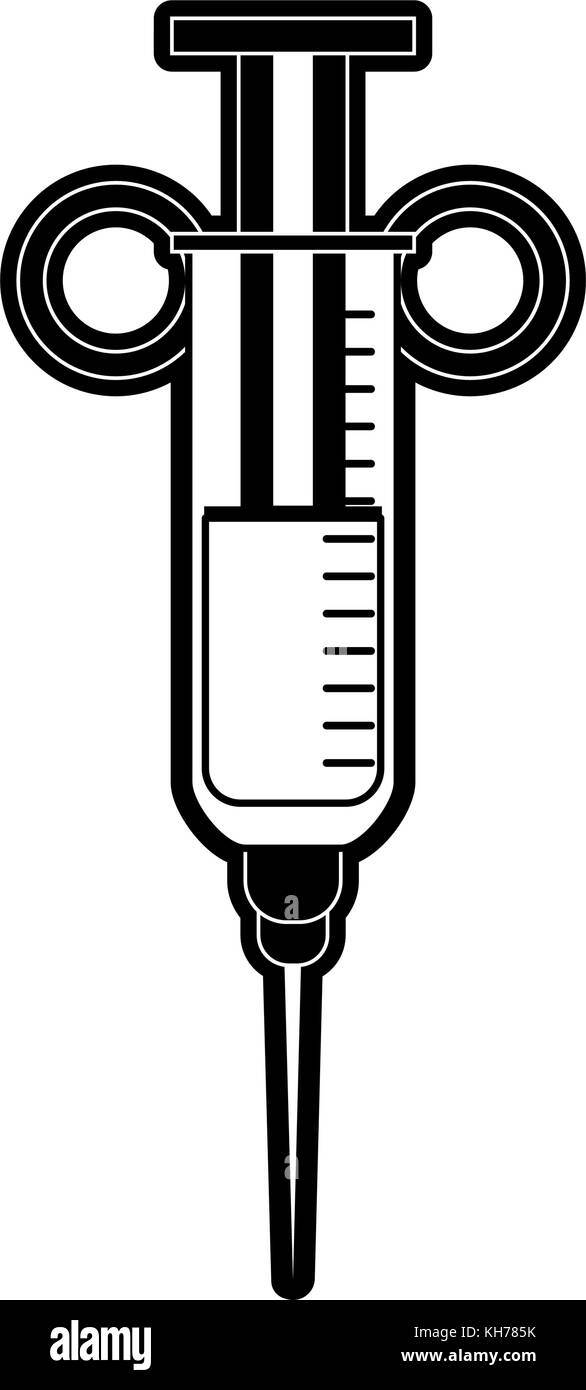Medical syringe isolated Stock Vector Image & Art - Alamy