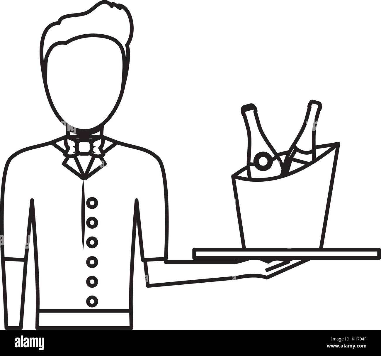 avatar bartender icon Stock Vector Image & Art - Alamy