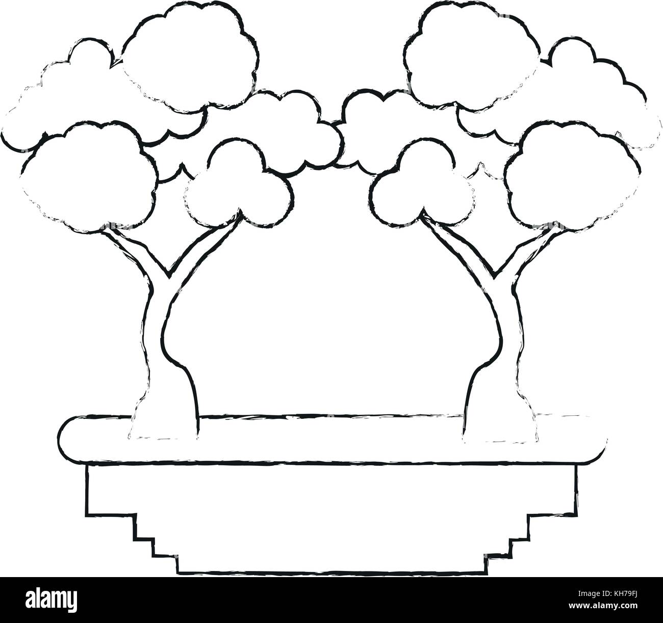 trees game icon Stock Vector Image & Art - Alamy