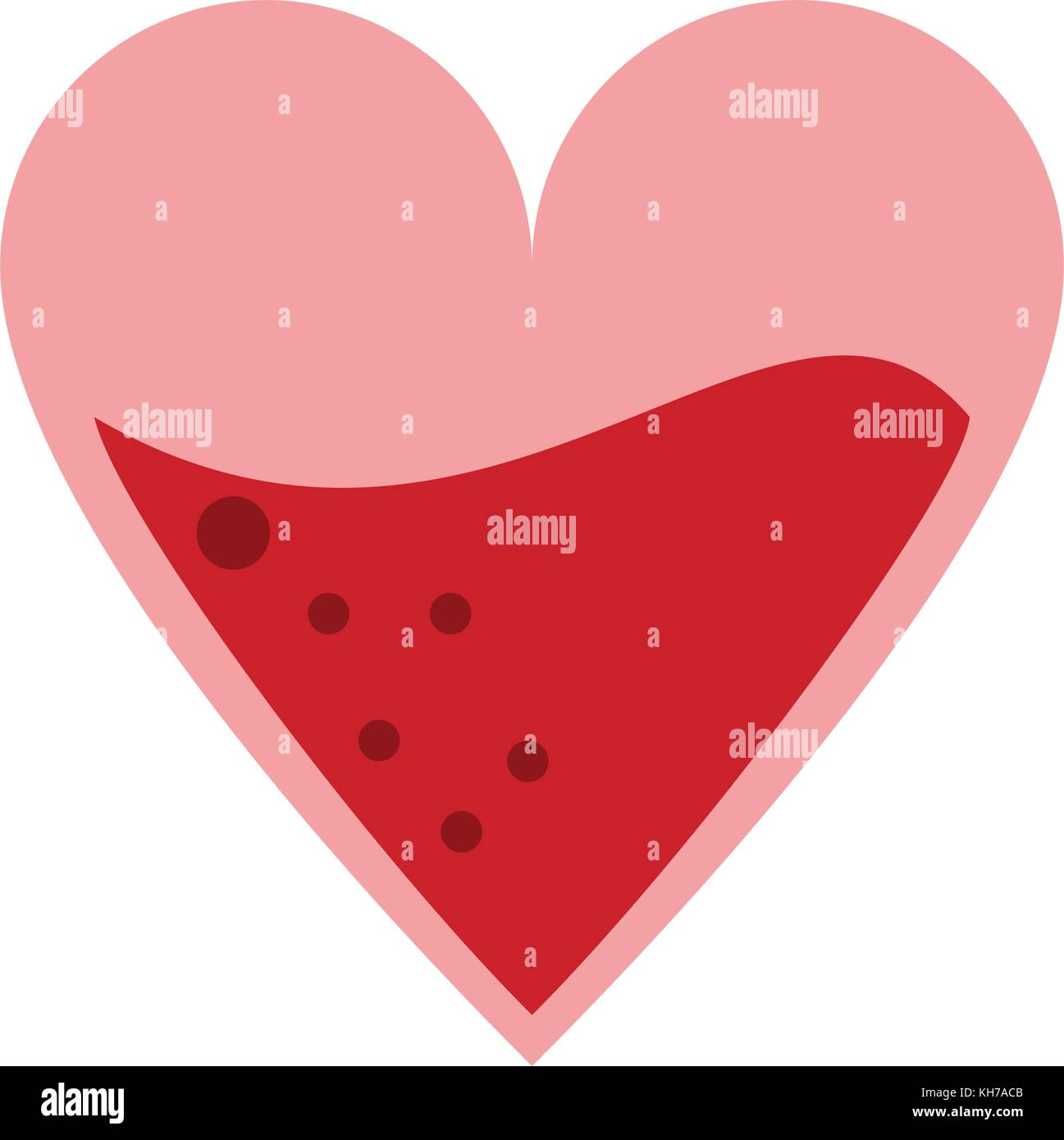 Heart isolated symbol Stock Vector Image & Art - Alamy