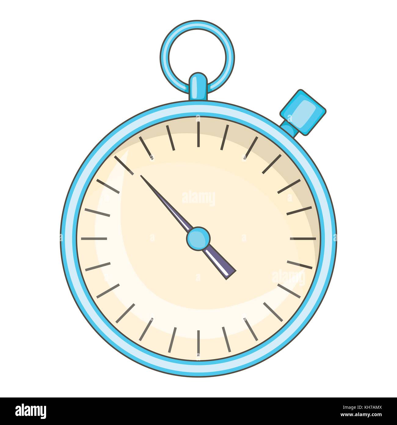 Stopwatch icon, cartoon style Stock Vector Image & Art Alamy