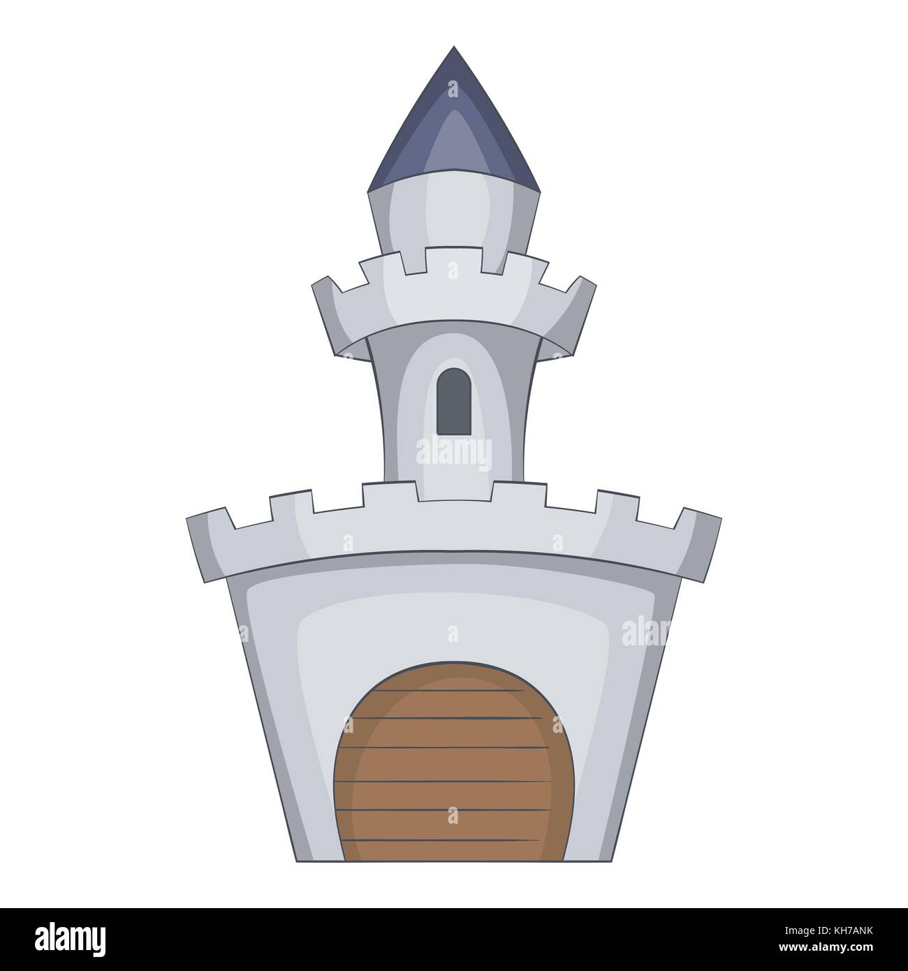 Medieval royal castle icon, cartoon style Stock Vector Image & Art - Alamy