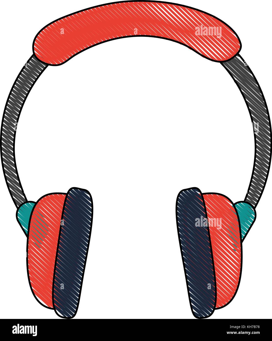 Music headphones device Stock Vector Image & Art - Alamy