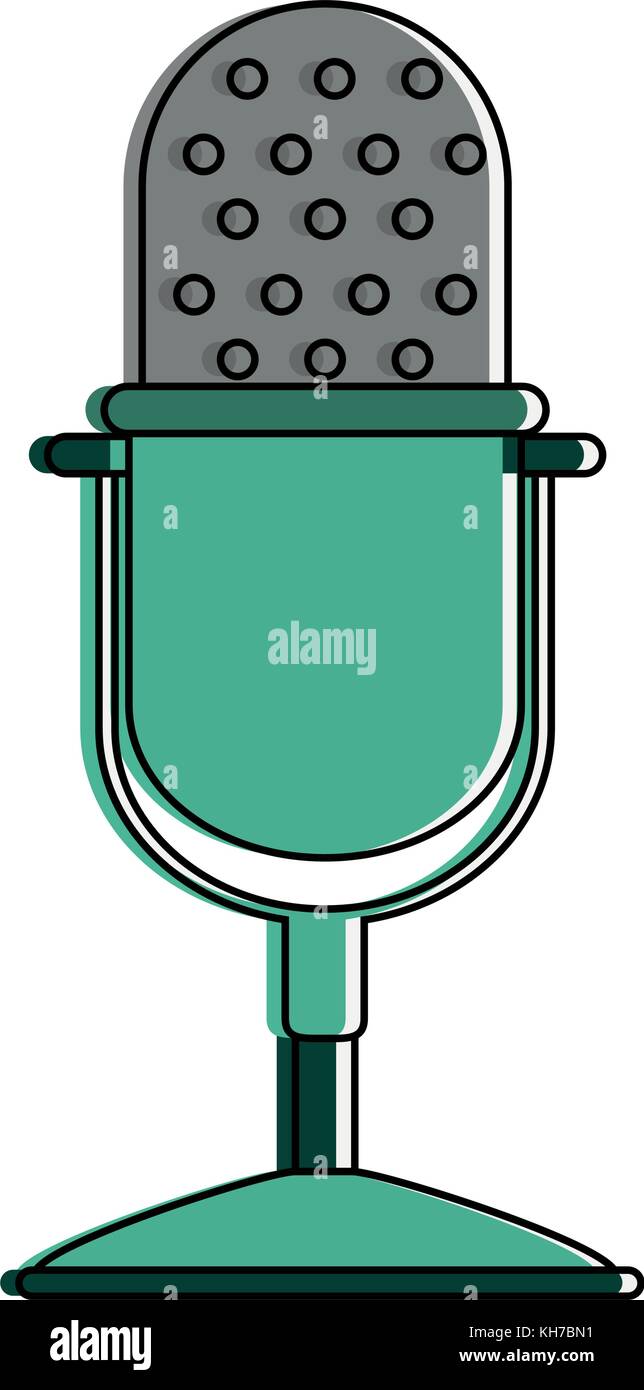 Microphone sound device Stock Vector Image & Art - Alamy