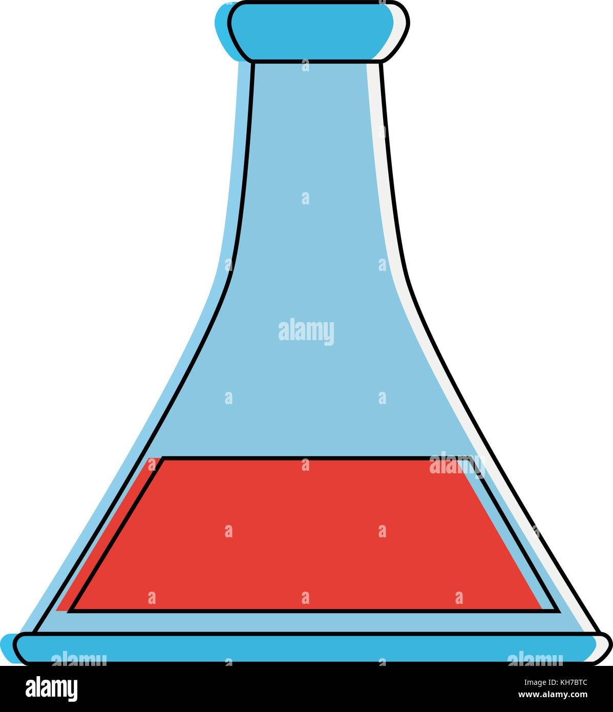 Flask chemistry lab Stock Vector Image & Art Alamy