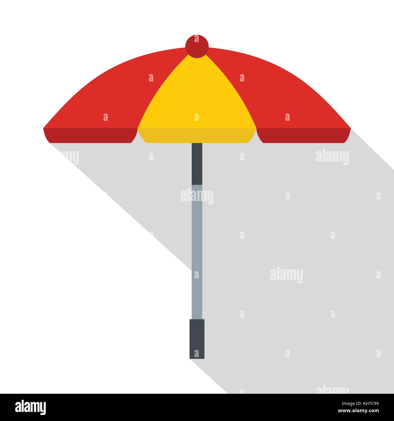 Colourful beach umbrella Stock Vector Images - Alamy