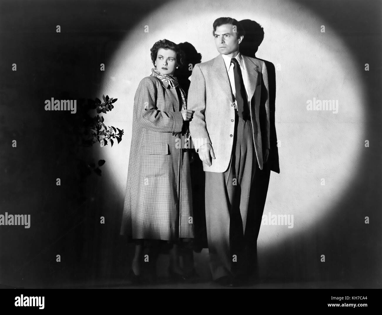 THE RECKLESS MOMENT 1949 Columbia Pictures film with James Mason and Joan Bennett Stock Photo