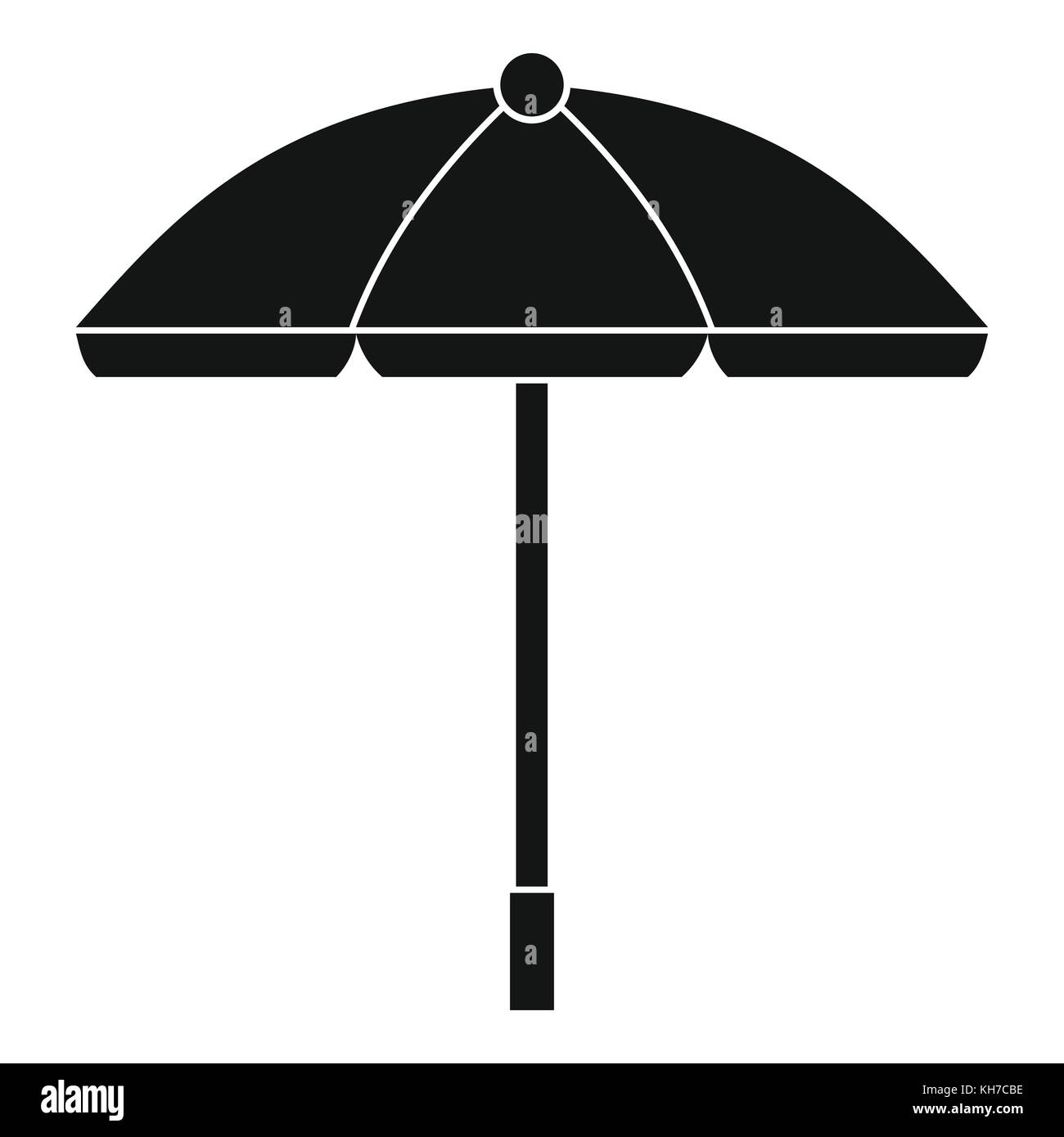 Sun umbrella icon, simple style Stock Vector Image & Art - Alamy
