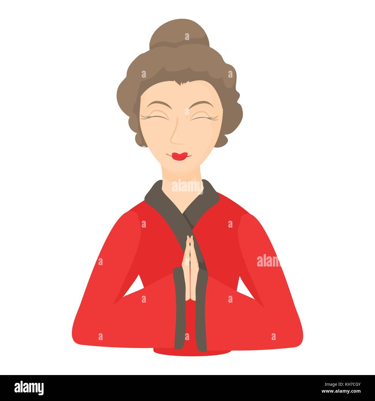 Cartoon Geisha High Resolution Stock Photography And Images Alamy