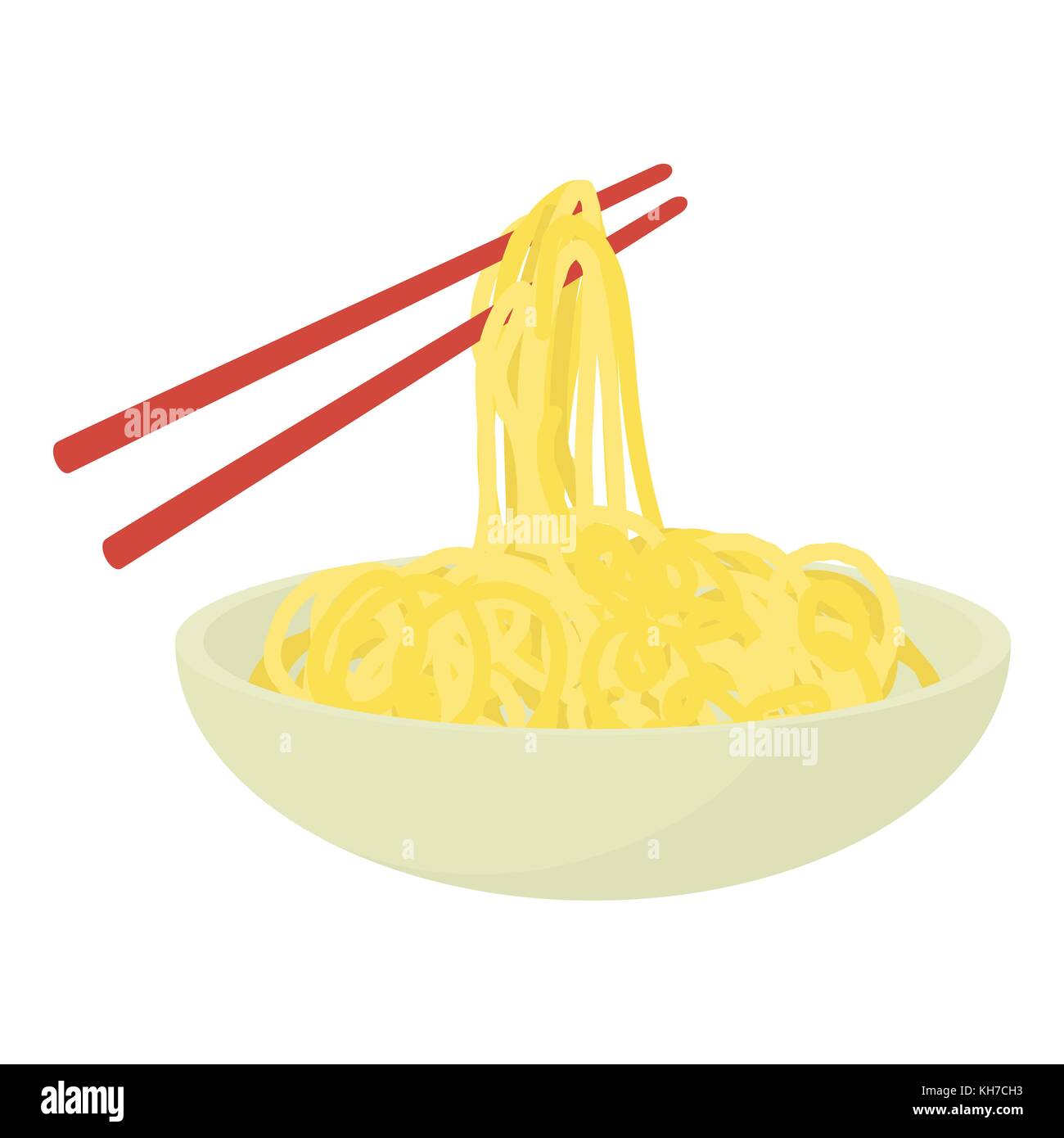 Chopsticks icon, cartoon style Stock Vector Image & Art - Alamy