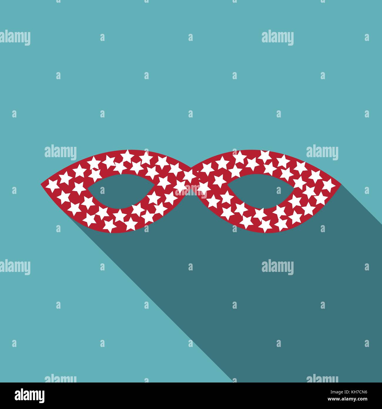 Mask icon, flat style Stock Vector Image & Art - Alamy