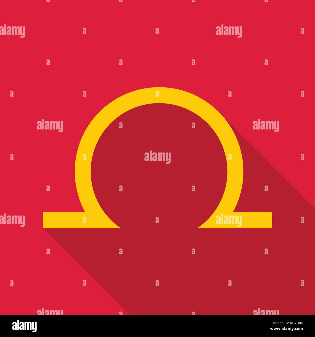 Yellow libra zodiac sign icon hi-res stock photography and images - Alamy