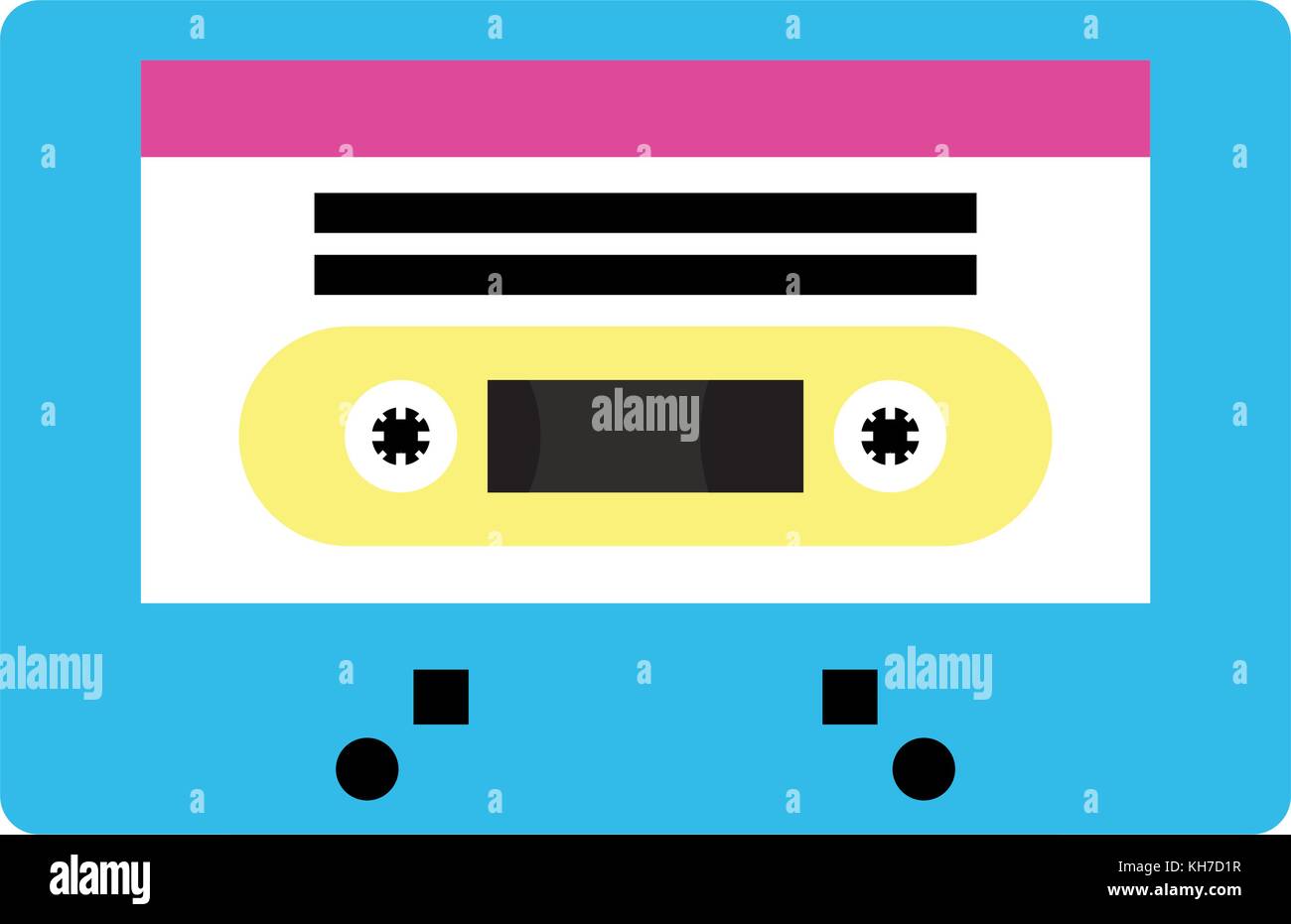 Music old cassette Stock Vector Image & Art - Alamy