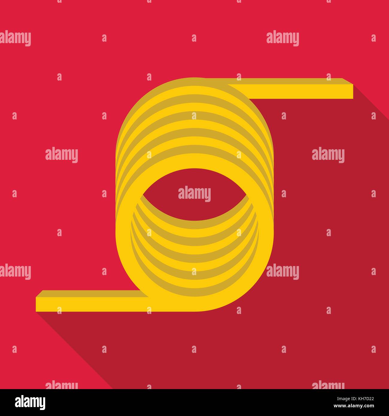 Barbed wire icon, flat style Stock Vector Image & Art - Alamy