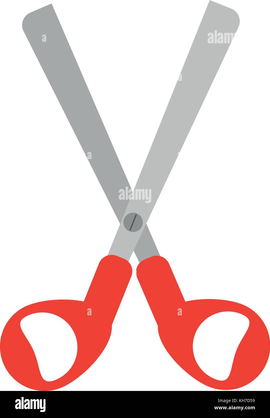 Scissor utensil isolated Stock Vector Image & Art Alamy