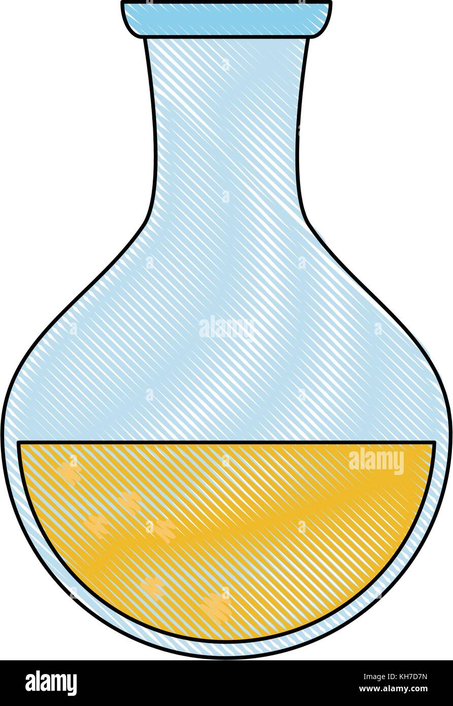 Flask chemistry lab Stock Vector Image & Art Alamy