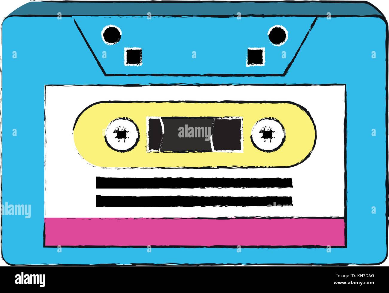 Music old cassette Stock Vector Image & Art - Alamy