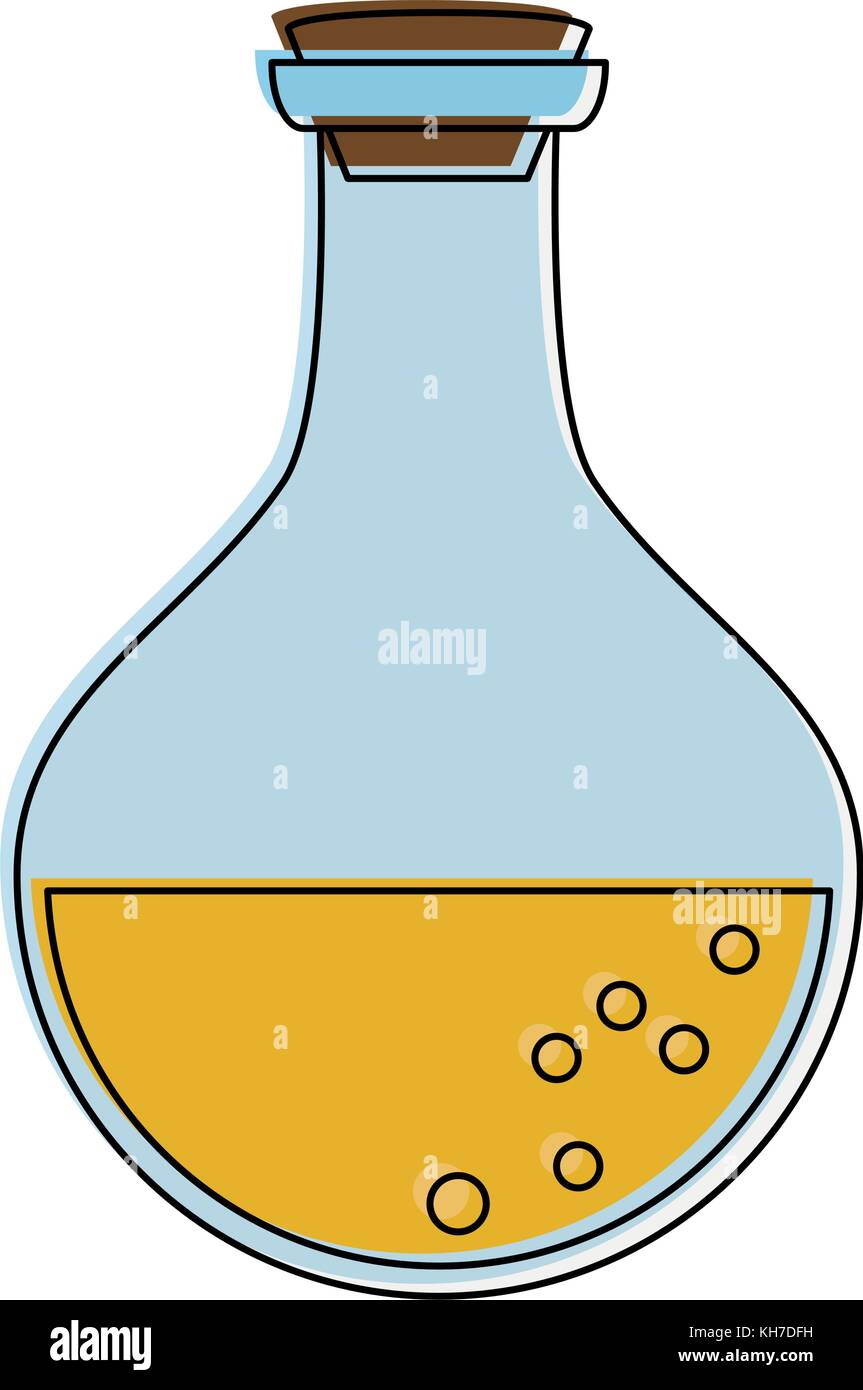 Flask chemistry lab Stock Vector Image & Art Alamy