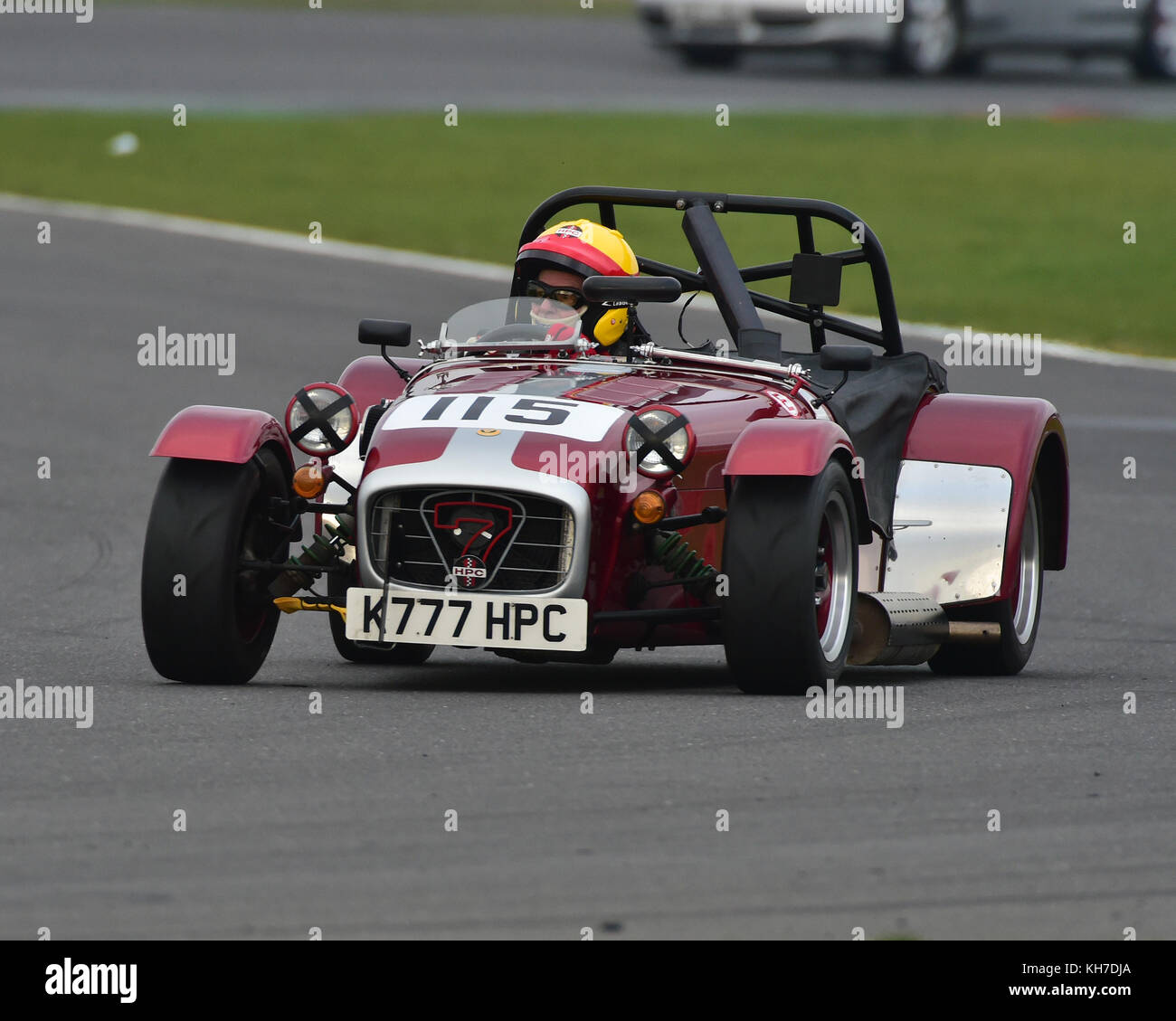 John Lyon, Caterham Super Seven HPC, VSCC, Pomeroy Trophy, Silverstone
