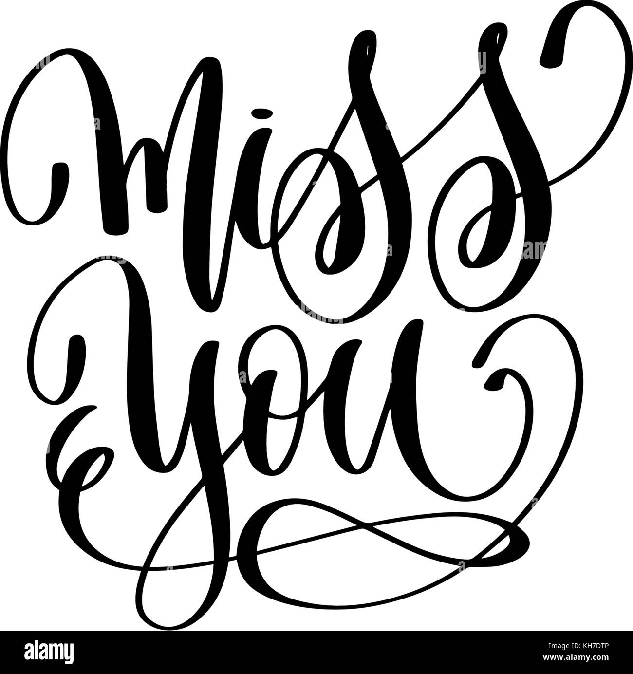 Miss word Stock Vector Images Alamy