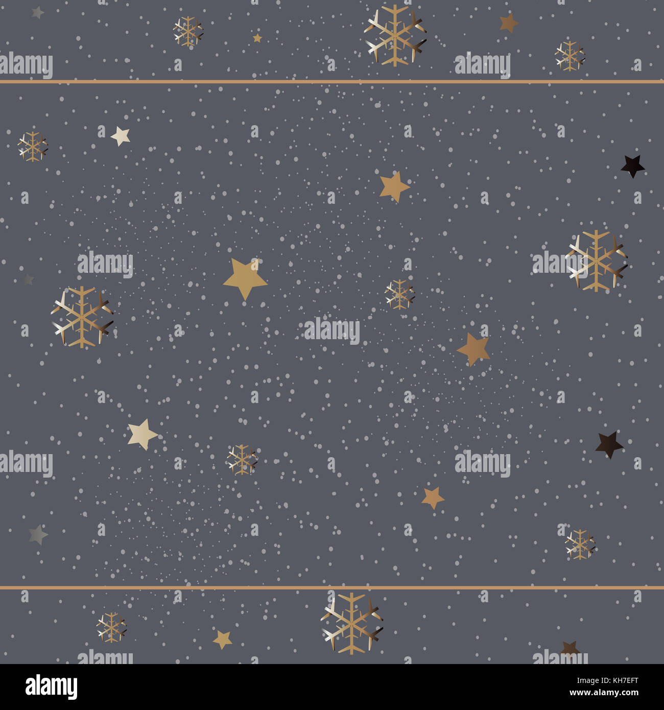 Frame on dotted background with snowflakes and stars. vector ...