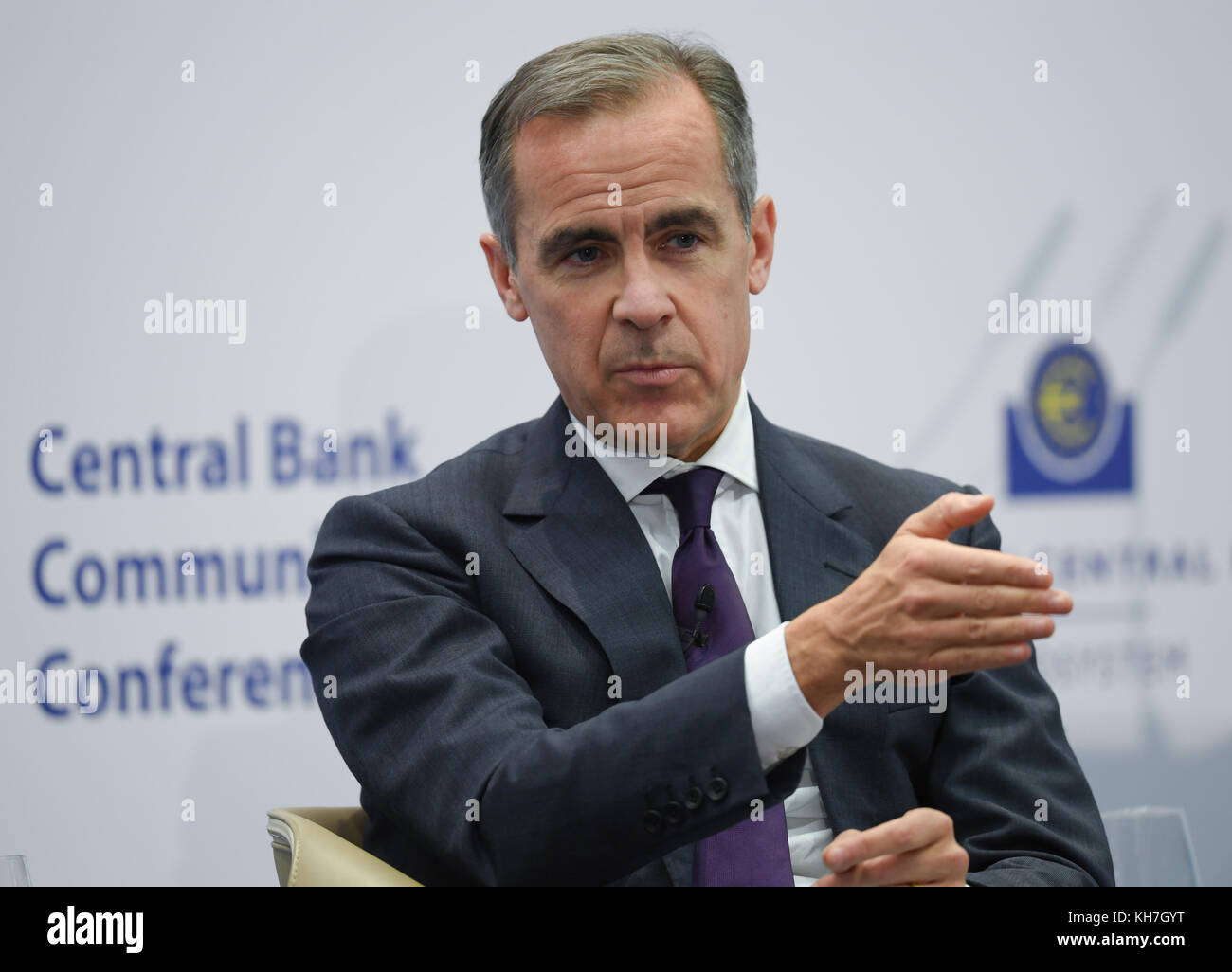 Frankfurt am Main, Germany. 14th Nov, 2017. Governor of Bank of England